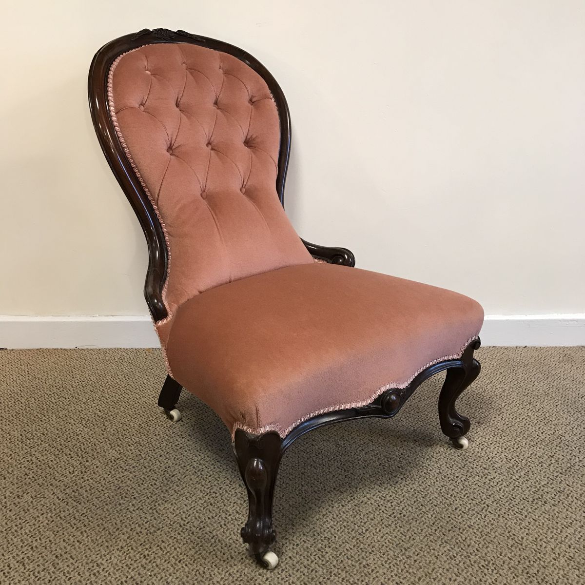 Rosewood Nursing Chair - Antique Chairs - Hemswell Antique Centres