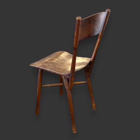 Pair of Bentwood Beech Chairs by Jacob & Joseph Kohn. image-7