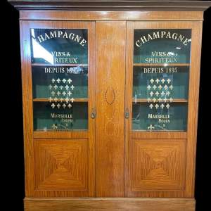 Late Victorian Satinwood Charlton Bookcase