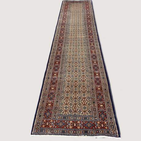 Stunning Hand Knotted Persian Runner image-1