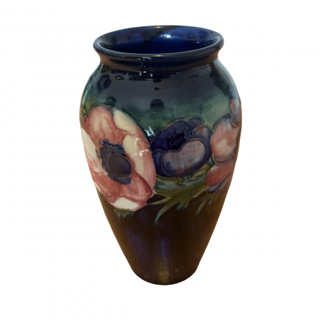 Moorcroft Anemone 1940s Signed Vase image-1