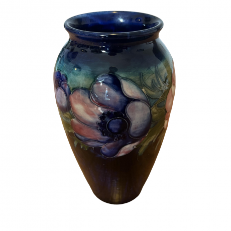 Moorcroft Anemone 1940s Signed Vase image-2