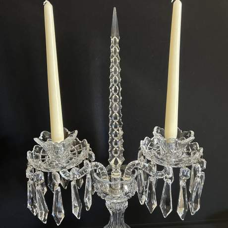 A Waterford Spire Double Arm Candelabra image-5