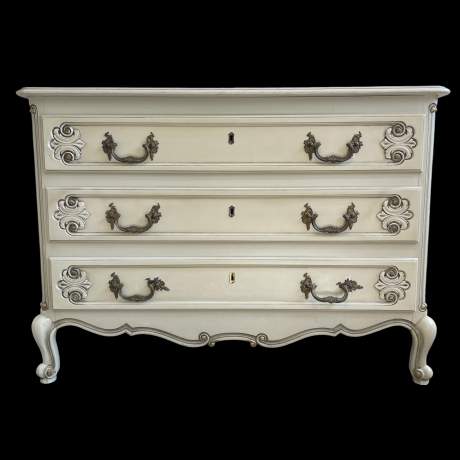 French Original Painted Chest of Drawers image-2