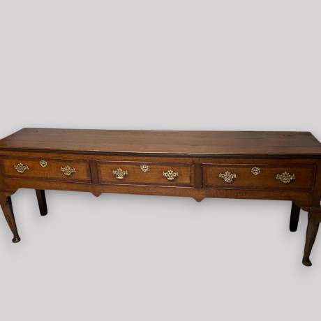 19th Century Oak Low Dresser image-1