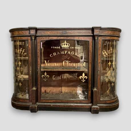 Antique Ebonised Credenza image-1