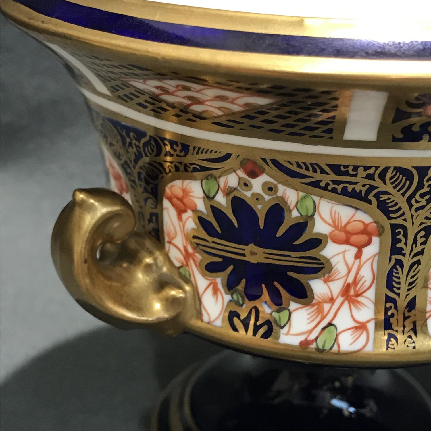 Mid 20th Century Royal Crown Derby Lidded Vase - Antique Ceramics ...