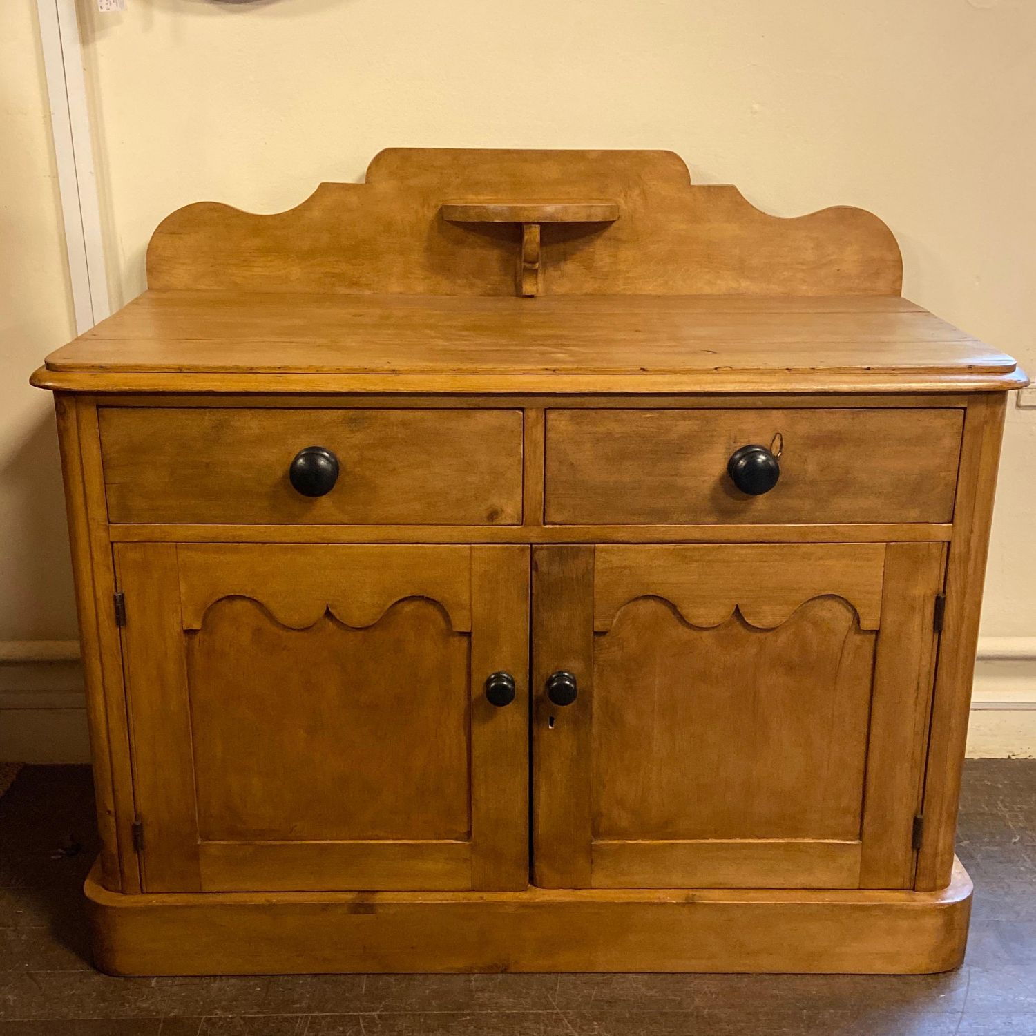 Victorian Pine Dresser Base Pine Cupboards Hemswell Antique