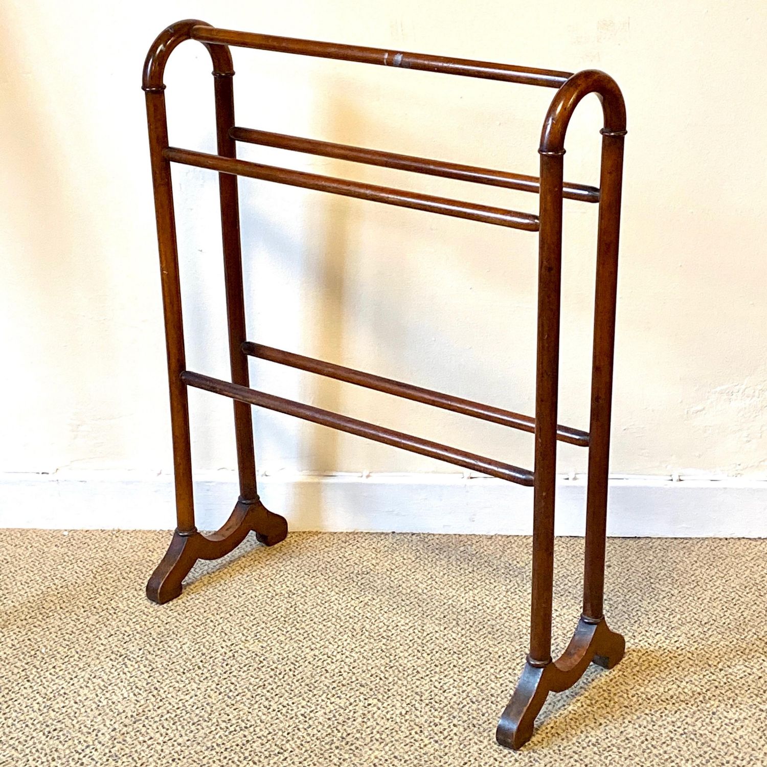 19th Century Bentwood Mahogany Towel Rail - Antiques - Hemswell Antique ...