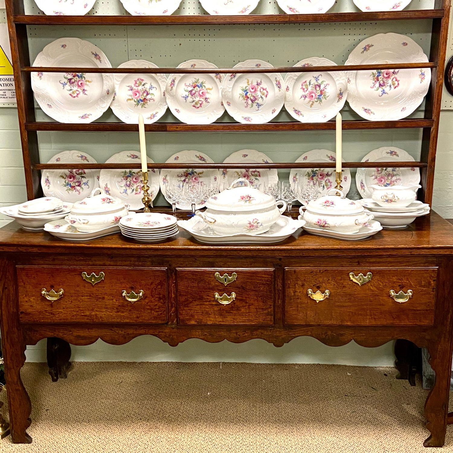 Mid 18th Century Joined Oak Dresser Antique Dressers Hemswell