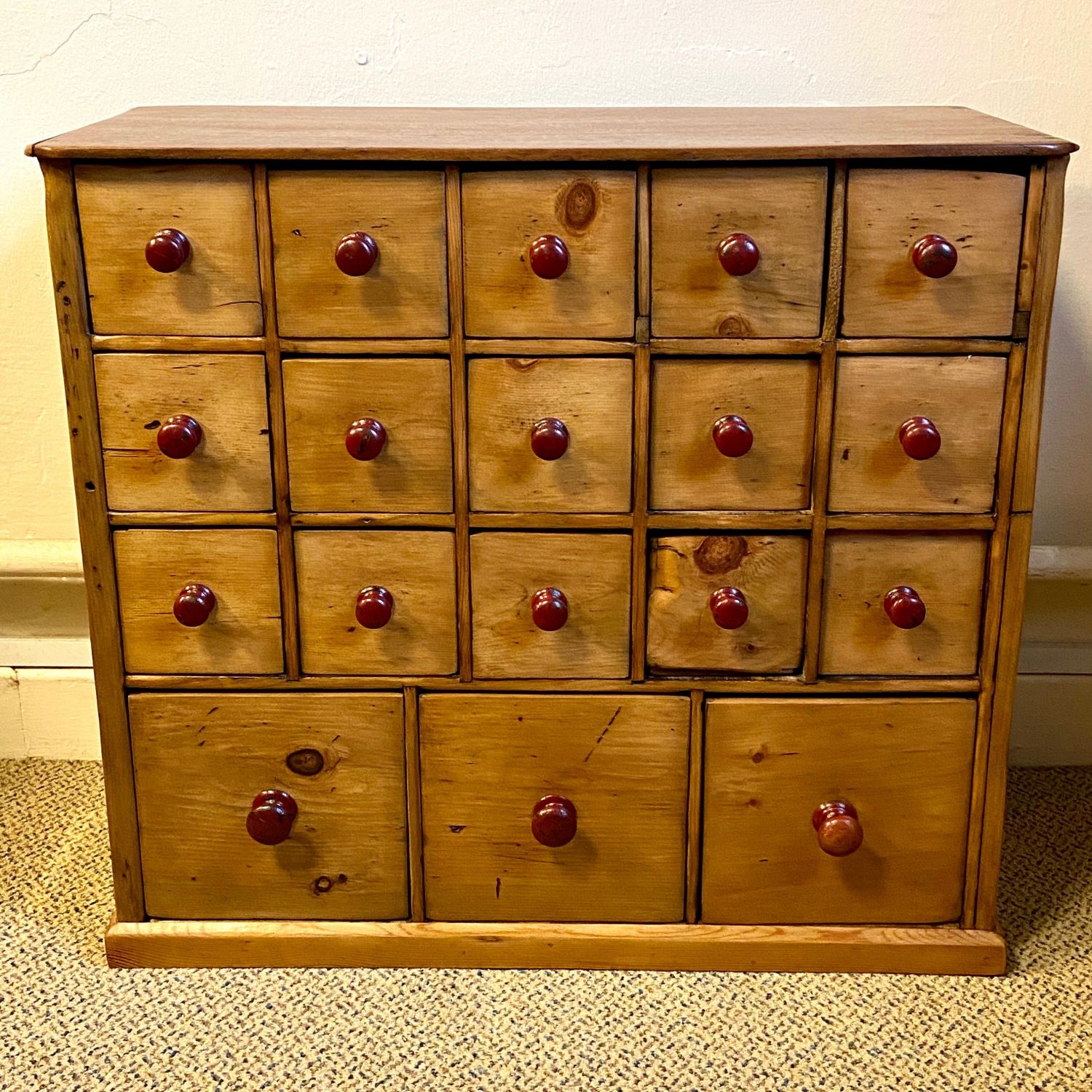 Antique Pine Bank Of Drawers Pine Chest Of Drawers Hemswell