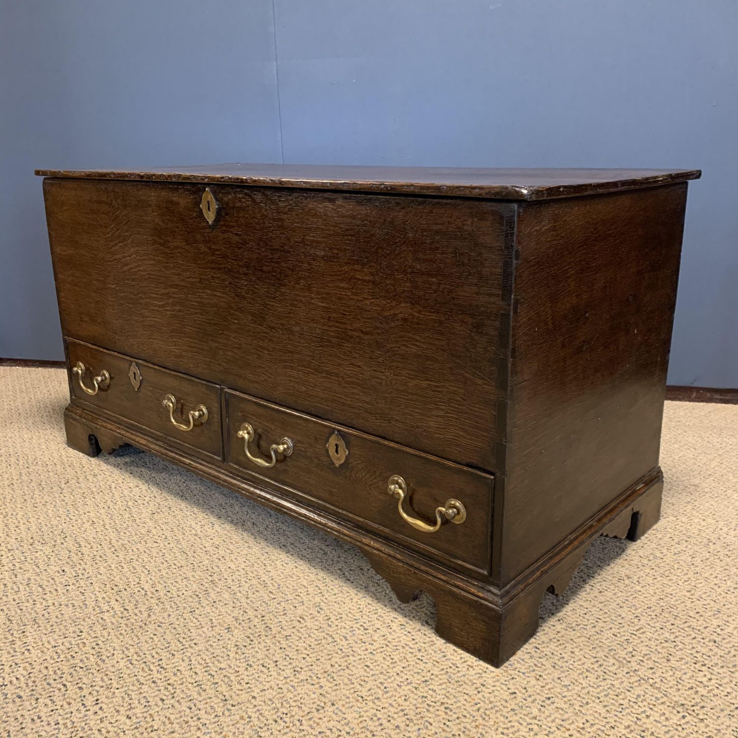 III Oak Mule Chest Antique Chests & Coffers Hemswell Antique