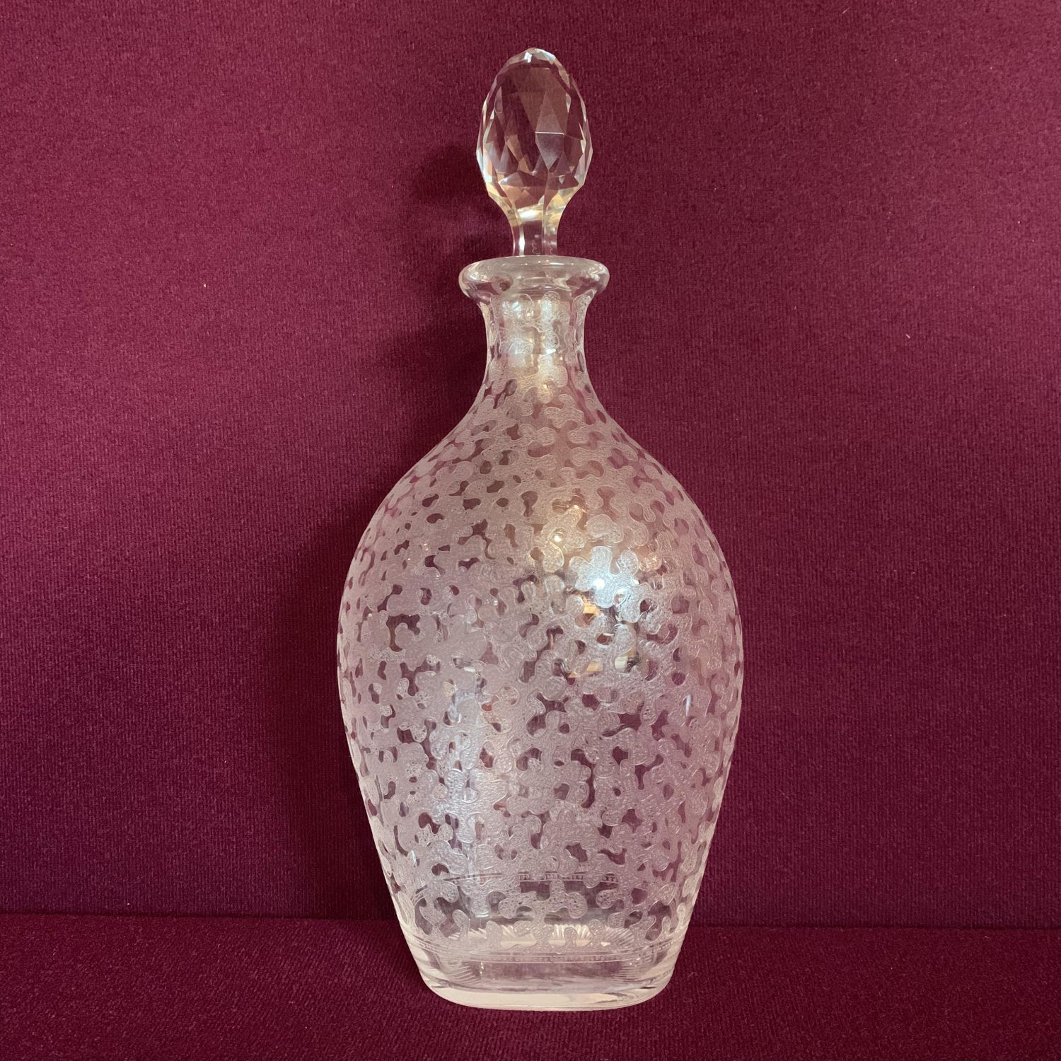 Flask Decanter Antique Glass Hemswell Antique Centres