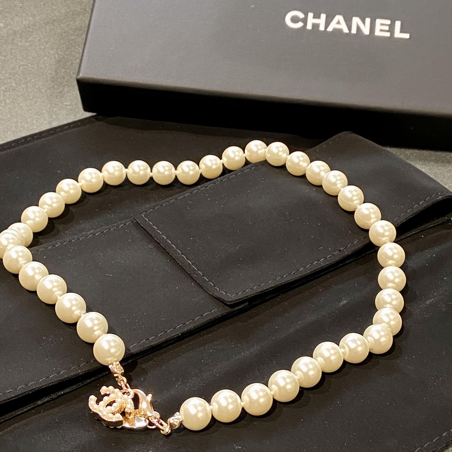 Chanel Pearl Necklace - Jewellery & Gold - Hemswell Antique Centres
