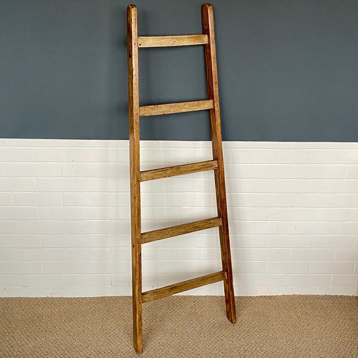 Vintage Wooden Single Ladder Antiques Hemswell Antique Centres