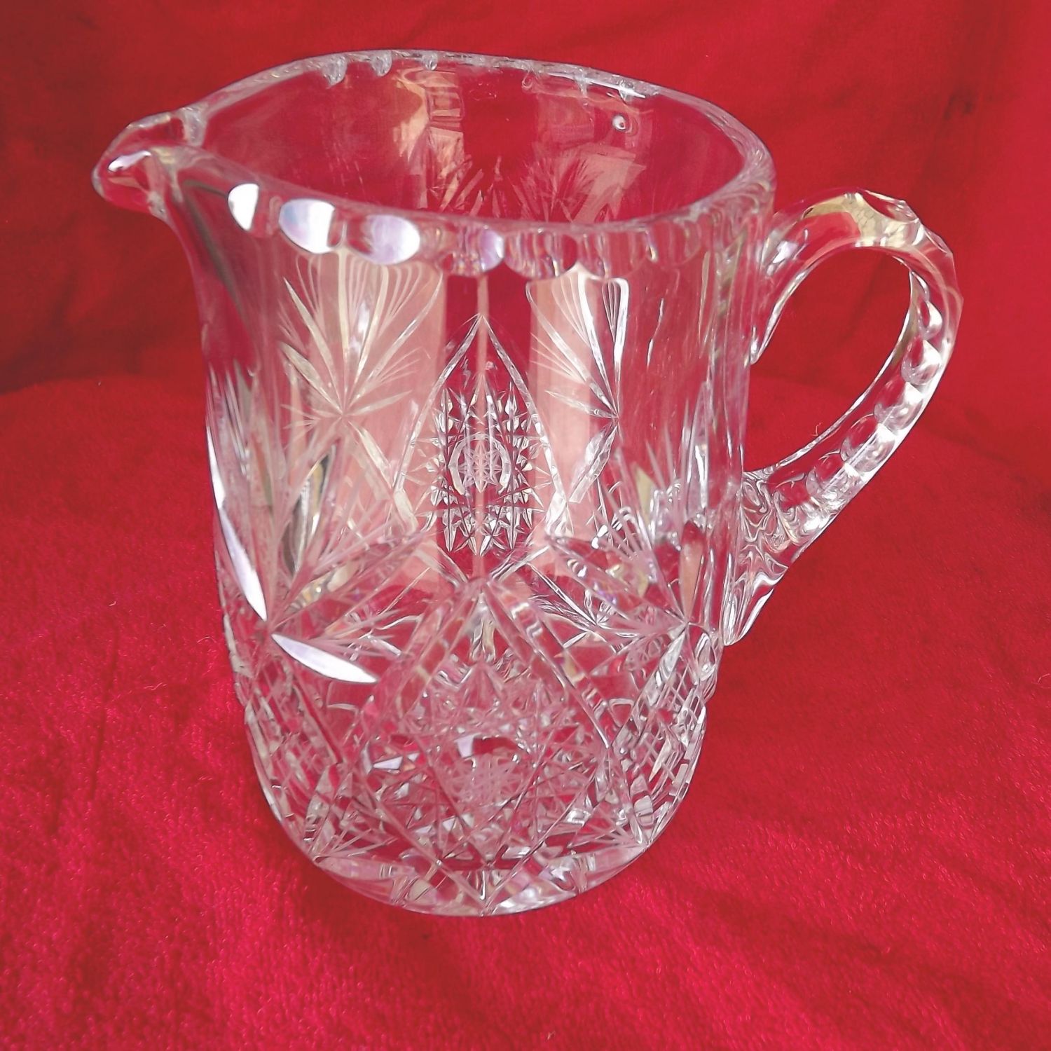 Quality Large Marked Edinburgh Lead Crystal Glass Water Jug Gifts for