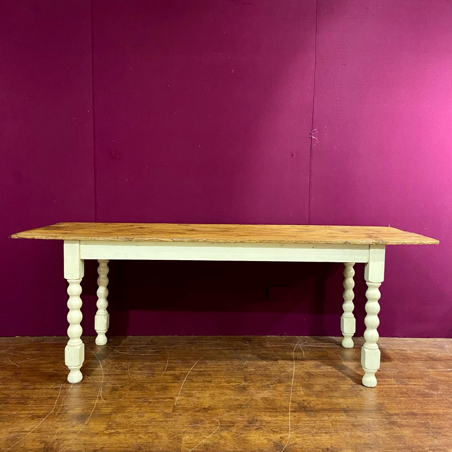 Early 20th Century Pine Country Kitchen Table Pine Tables Hemswell Antique Centres