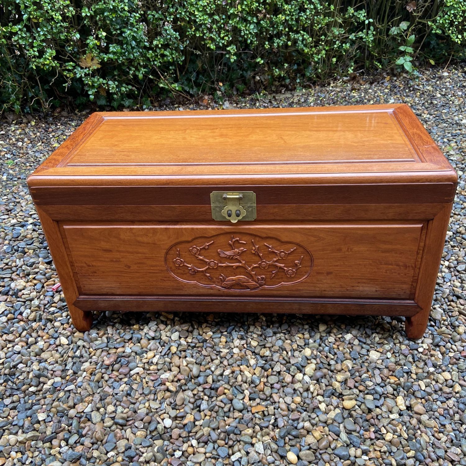 Camphor wood chest/blanket box Antique Chests & Coffers Hemswell