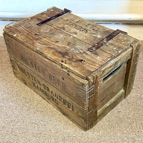 Vintage Wooden Hinged Lid Crate Antique Chests Coffers Hemswell   Thumb 178694 Default Big 