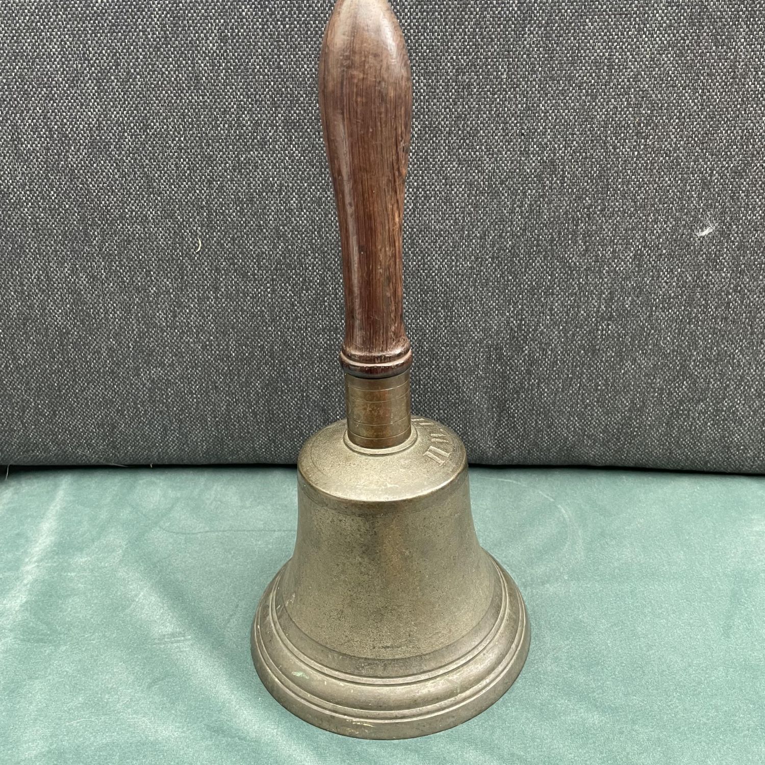 19th C Antique Schoolmaster's Hand Bell, English, Brass - Antique Brass &  Copper - Hemswell Antique Centres