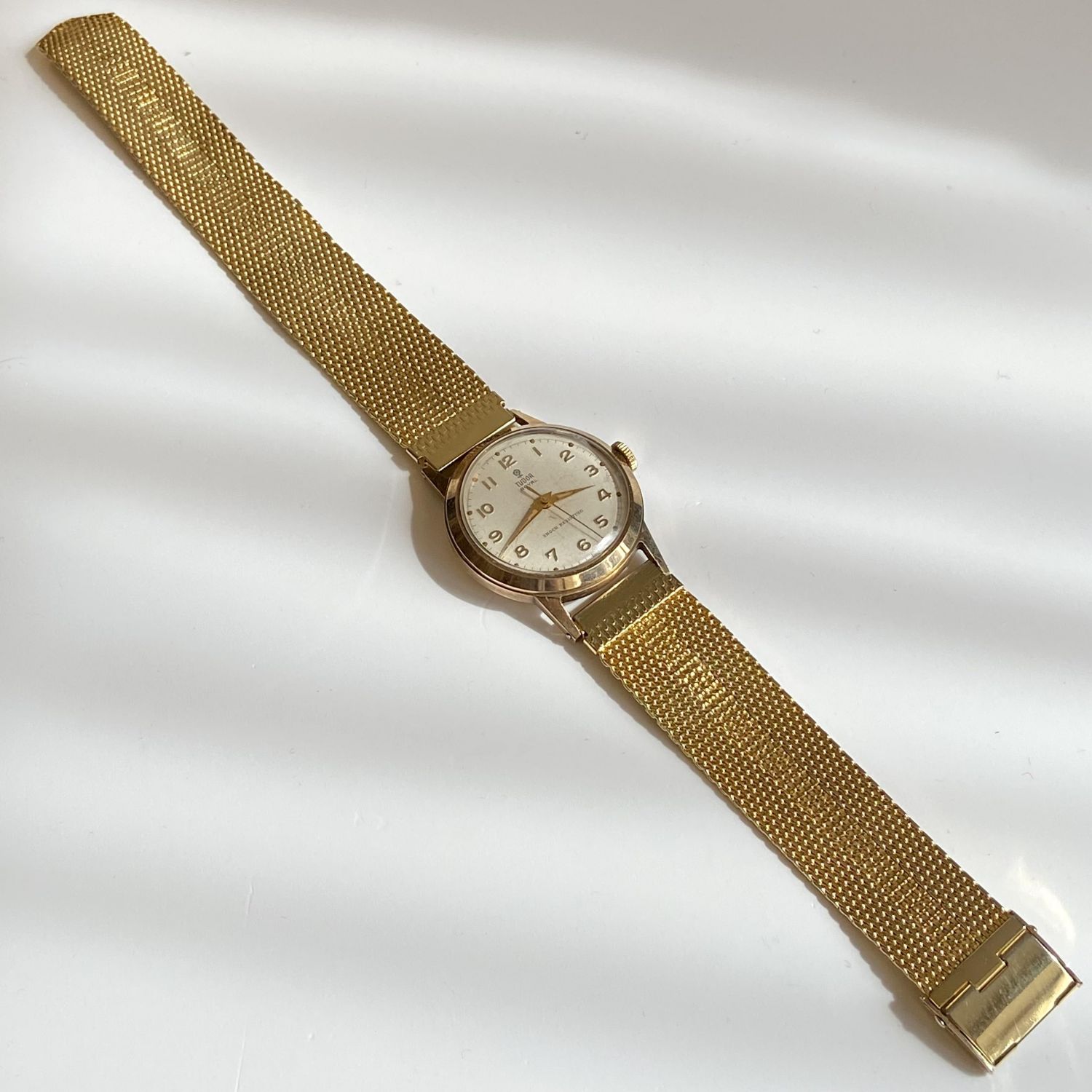 Vintage Tudor Royal 9ct Gold Watch - Watches - Hemswell Antique Centres