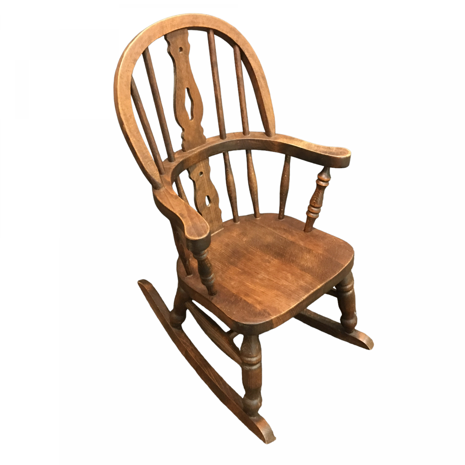 antique windsor rocking chair