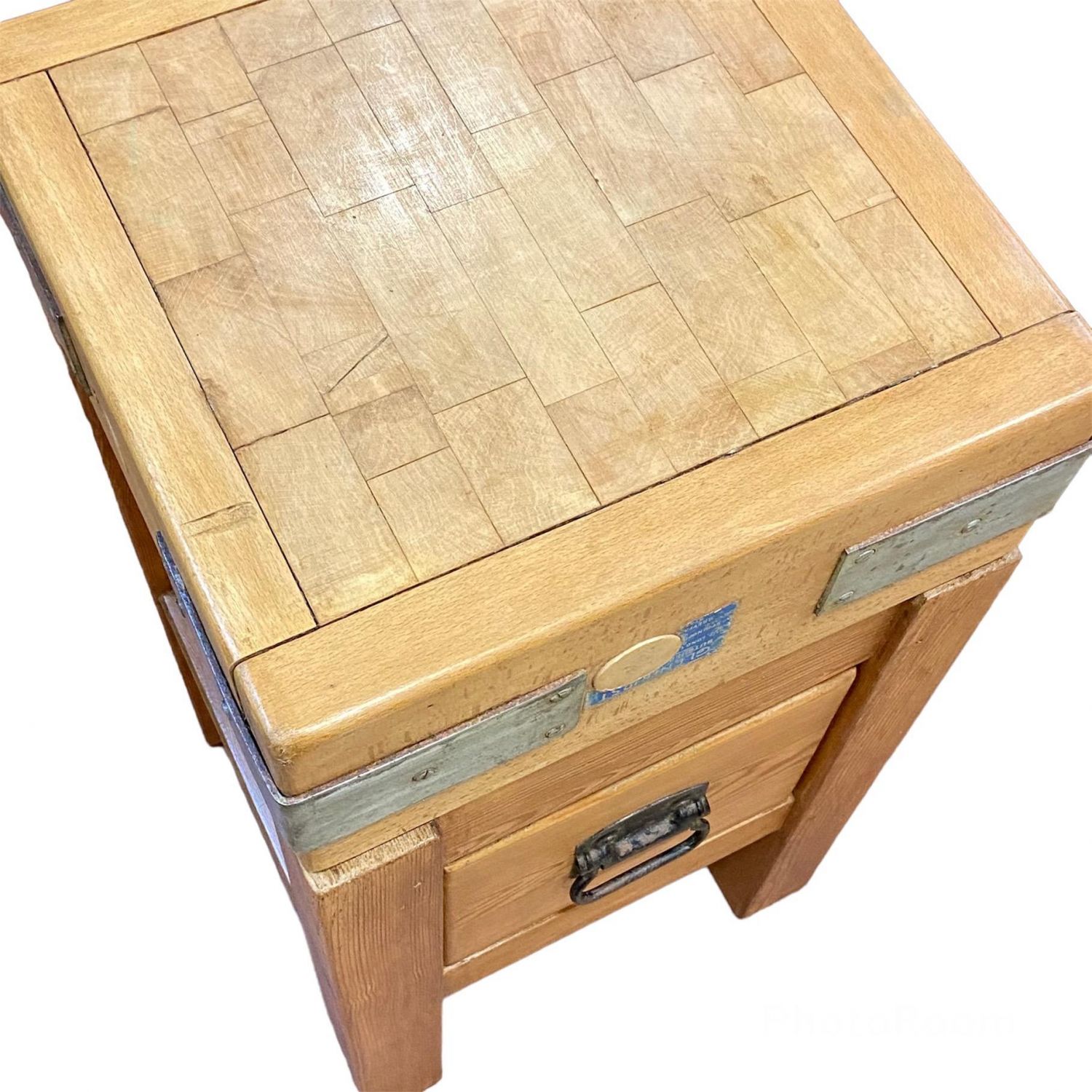 1950s Small Butchers Block