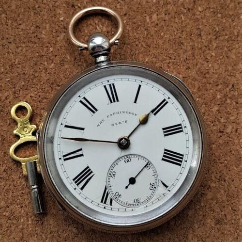 1888 Victorian Silver Fusee Pocket Watch by The Farringdon - Watches ...
