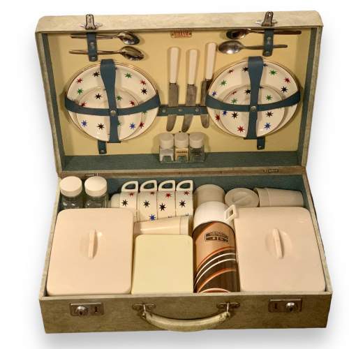 1950s Vintage Sirram Picnic Set - Ceramics - Hemswell Antique Centres