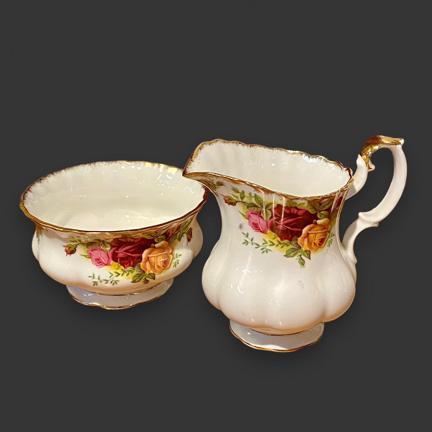 Royal Albert Old Country Roses Coffee Set - Antique Ceramics - Hemswell  Antique Centres