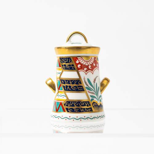 Royal Crown Derby Miniature Milk Churn image-1