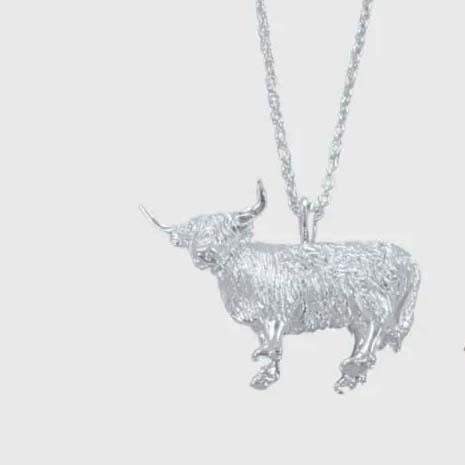 Real 925 Sterling Silver Lucky Gold Cow Pendant Necklace For Lover Friend  High Quality Bull Jewelry Birthday Gift - AliExpress