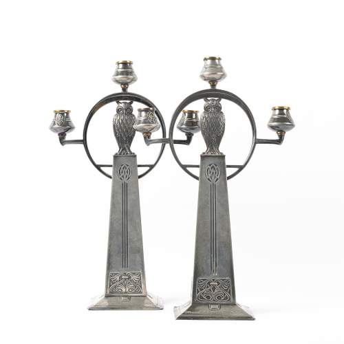 Antique Pair of WMF Candelabras image-1