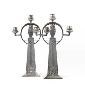 Antique Pair of WMF Candelabras