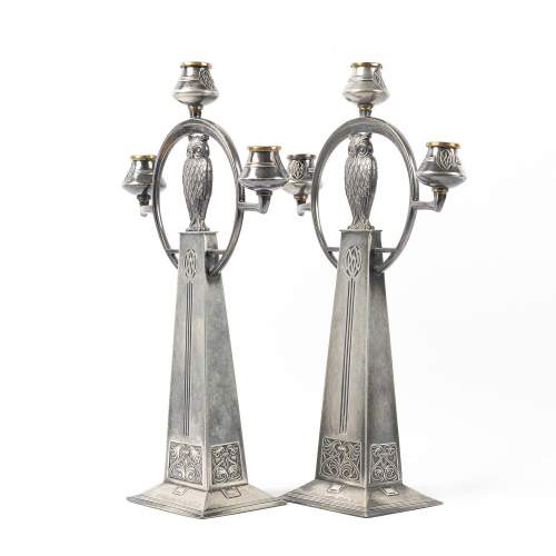 Antique Pair of WMF Candelabras image-2