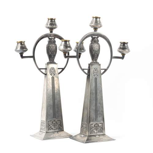 Antique Pair of WMF Candelabras image-3