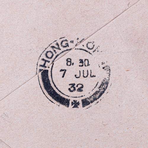 A Vintage 1930s Envelope Posted from Indonesia to China image-6