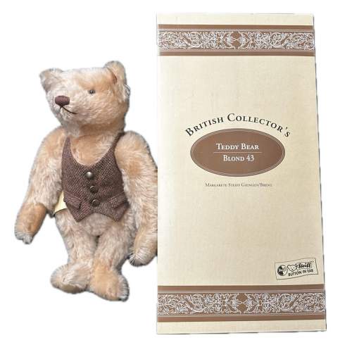 Steiff British Collectors 1996 Blond 43 Teddy Bear image-1