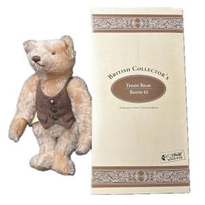 Steiff British Collectors 1996 Blond 43 Teddy Bear