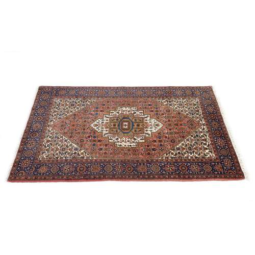 Hand Knotted Iran Bijar Wool Rug image-2