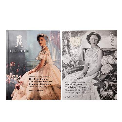 A Set of Two Christies Princess Margaret Auction Catalogues image-1