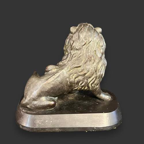 Early 19th Century Bronze Lion image-4