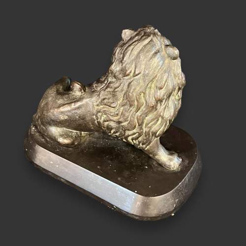 Early 19th Century Bronze Lion image-5