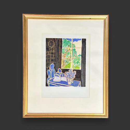 Henri Matisse Le Silence Habits Des Maisons Lithographic Print image-1