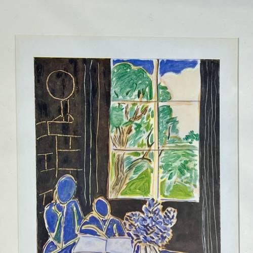 Henri Matisse Le Silence Habits Des Maisons Lithographic Print image-2