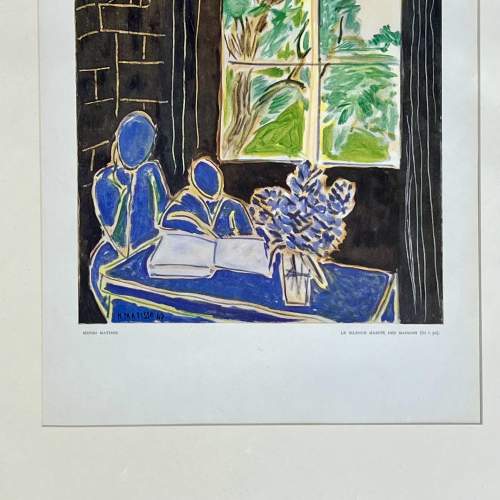 Henri Matisse Le Silence Habits Des Maisons Lithographic Print image-3