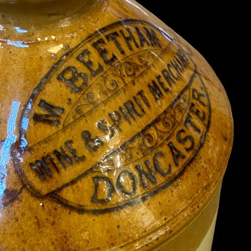 M Beetham Doncaster Stoneware Flagon image-2