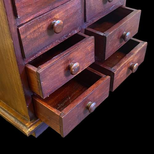 Hardwood Apothecary Collectors Cabinet image-6