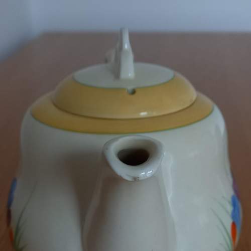 Clarice Cliff Windsor Autumn Crocus Teapot image-5
