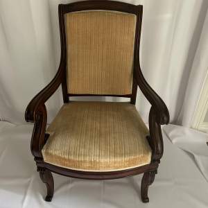 A William IV Versatile Mahogany Occasional Chair